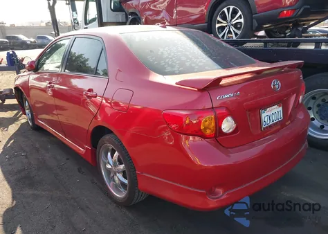 2009 Toyota Corolla S from USA, damaged, VIN 1NXBU40E59Z080882